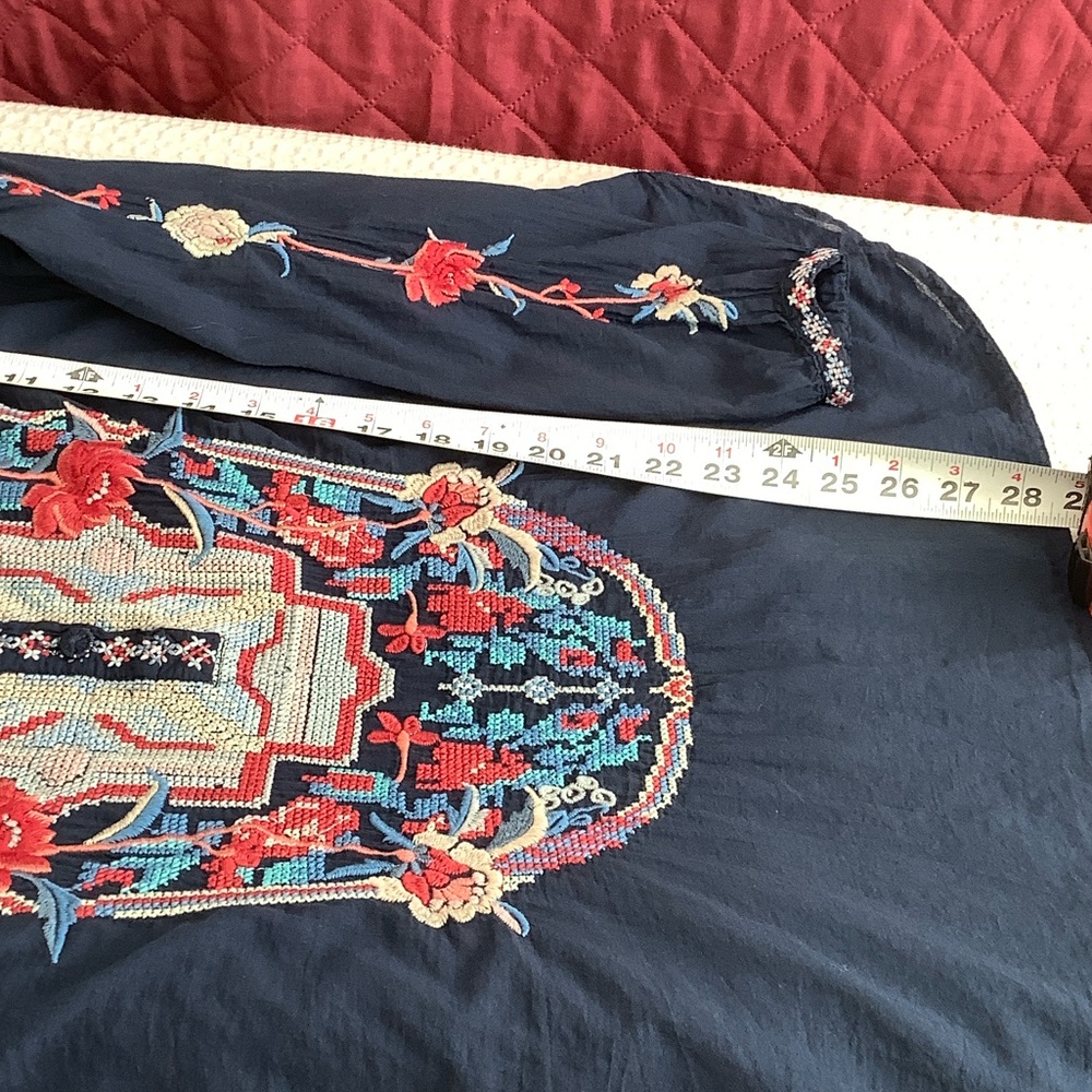 Johnny Was Tunic with Embroidery - Picture 8 of 11